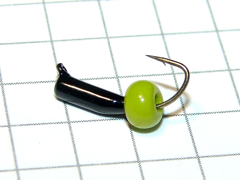 картинка D2,4 (0,40 гр) Мормышка УЛОВКА «оливка» 4 мм от магазина "Без насадки"