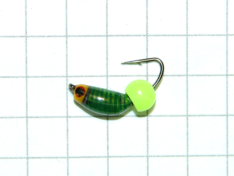 картинка «НИМФОШАРИК» 0,43 гр ядоглаз, мормышка вольфрамовая, Зуев от магазина "Без насадки"
