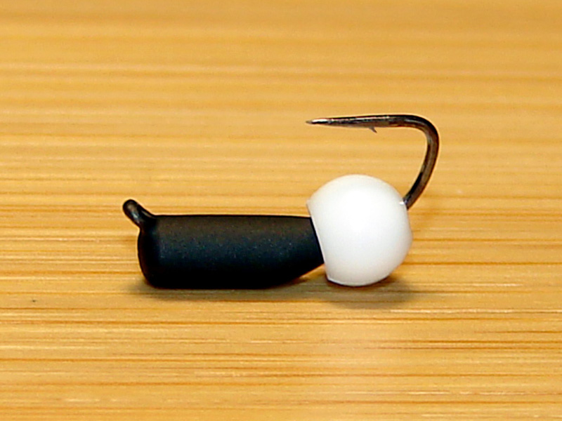 картинка D2,8 (0,50 гр) Мормышка УЛОВКА «неоновый шарик» 3,8 мм (белый флуоресцентный) от магазина "Без насадки"