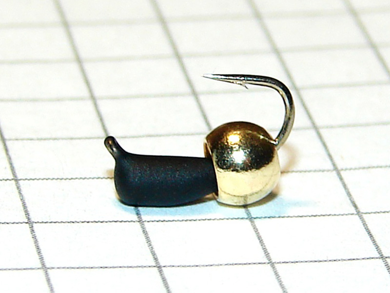 картинка D2,4 (0,40 гр) Мормышка УЛОВКА "гвоздик" с лат. шар. 3,8 мм от магазина "Без насадки"
