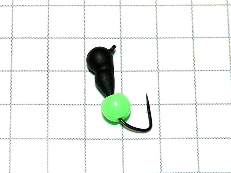 картинка Мормышка вольфрамовая «ОСА» (зелёный неон) 0,65 гр, Уловка от магазина "Без насадки"